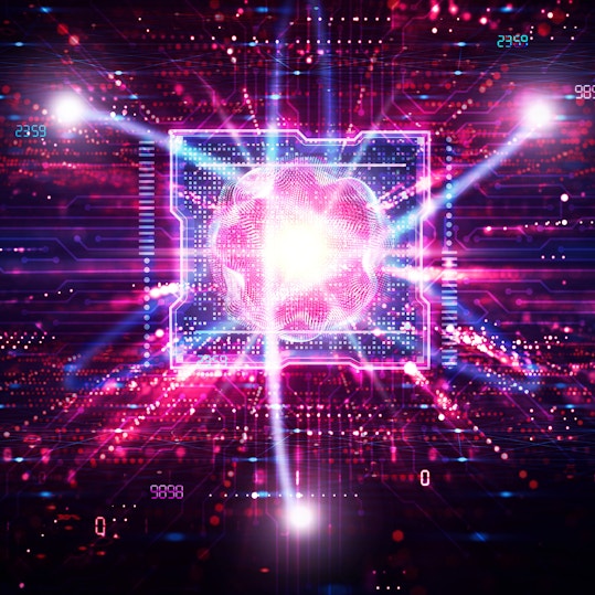 many electronic dots