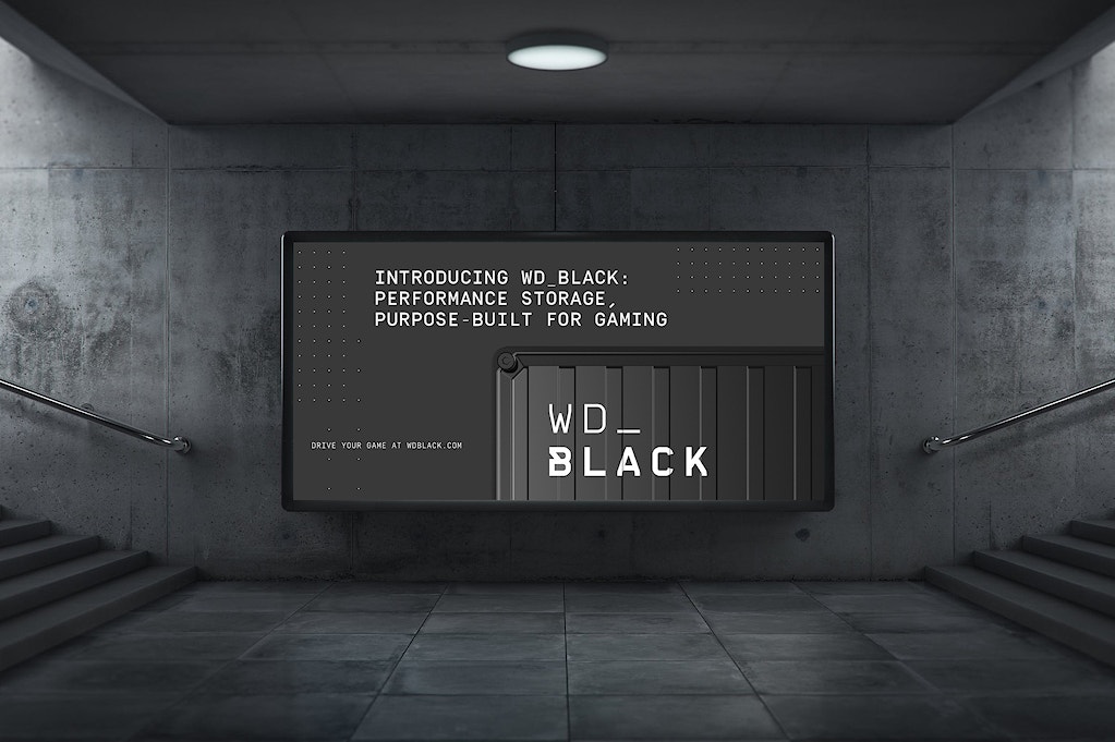 Western Digital WD_BLACK™ billboard