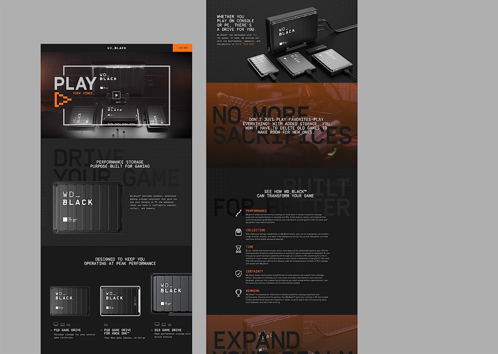 Western Digital WD_BLACK™ web